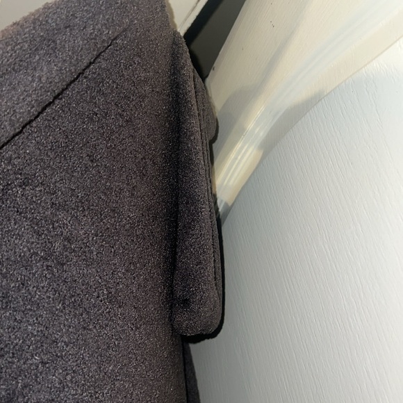 Barefoot Dreams Hooded CozyChic Relaxed Open Front Cardigan in Charcoal Gray - Picture 9 of 9